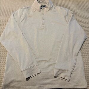 Birddogs Men's Zip Up Sweater - Light Gray